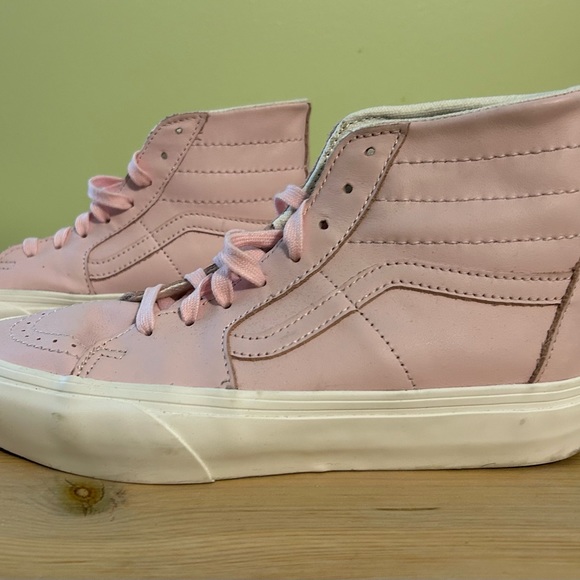 VANS LEATHER HI-TOPS - Picture 4 of 8